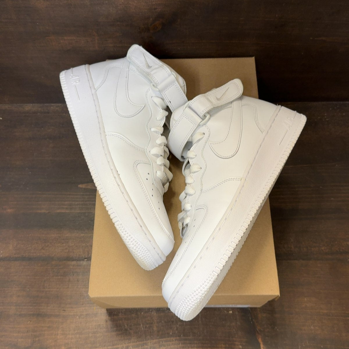 Nike Air Force 1 Mid '07 White Size 9.5 (Pre-Owned) - Image 2