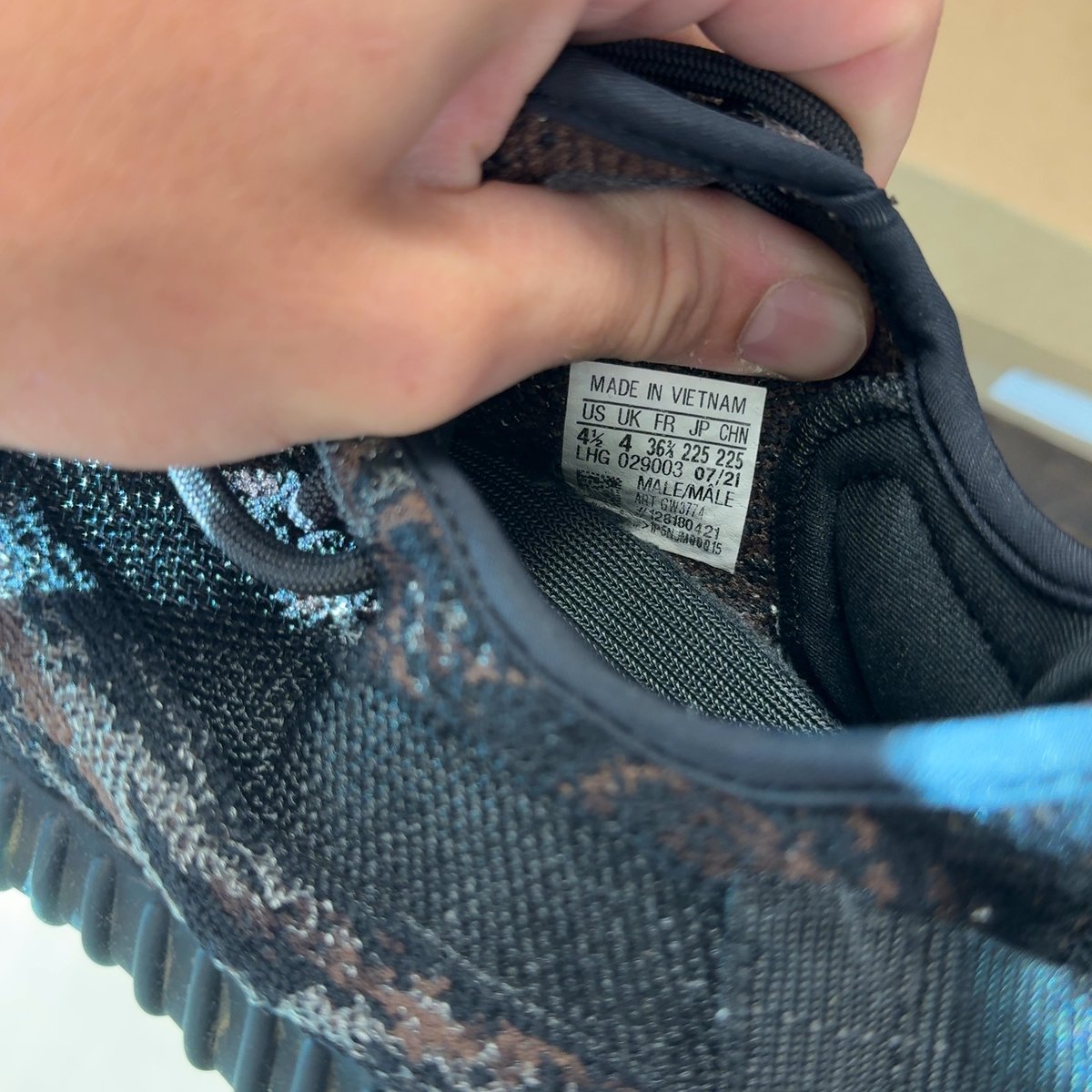 adidas Yeezy Boost 350 V2 MX Rock Size 4.5 (Pre-Owned) - aux