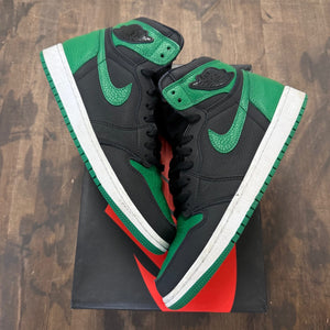 Jordan 1 Retro High Pine Green Black Size 9 (Pre-Owned) - Image 1