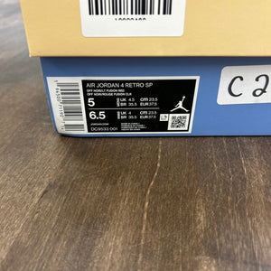 Jordan 4 Retro Union Off Noir - Image 6