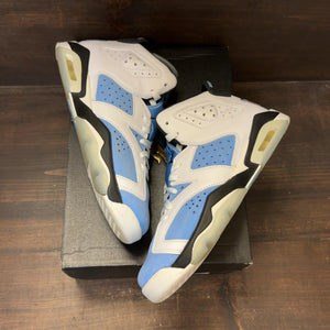 Jordan 6 Retro UNC White (GS) - Image 2