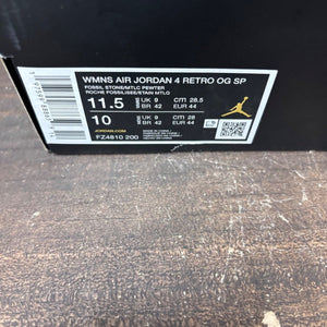 Jordan 4 Retro OG SP A Ma Maniére While You Were Sleeping (Women's) Size 11.5W (Pre-Owned) - aux