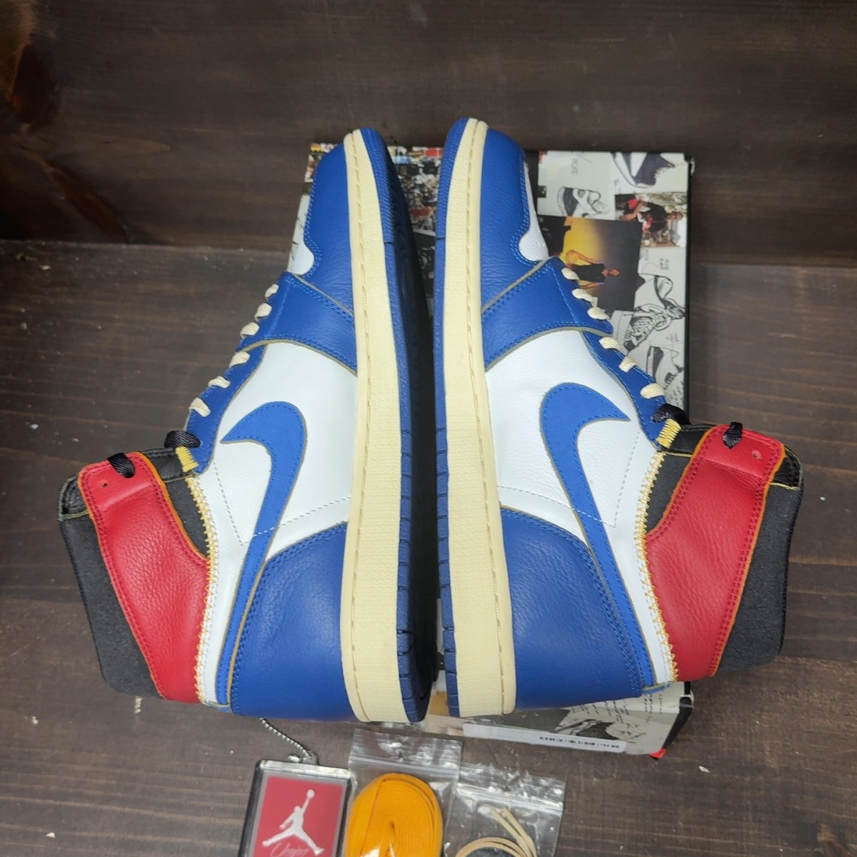 Jordan 1 Retro High Union Los Angeles Storm Blue - Image 3