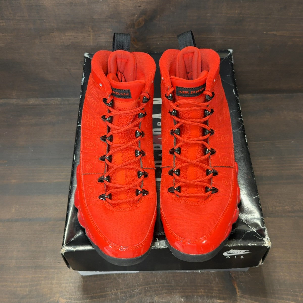 Jordan 9 Retro Chile Red Size 9.5 (Pre-Owned) - Image 3