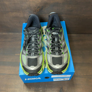 Hoka One One Mafate Speed 2 Black Electric Green Size 7.5 (Pre-Owned) - Image 3