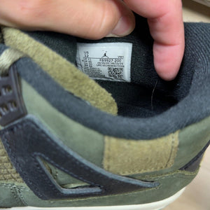 Jordan 4 Retro SE Craft Medium Olive Size 12 (Pre-Owned) - front