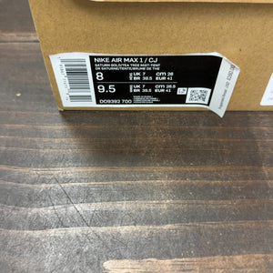Nike Air Max 1 Travis Scott Cactus Jack Saturn Gold Size 8 (Pre-Owned) - aux