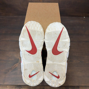 Nike Air More Uptempo White Varsity Red Outline Size 9.5 (Pre-Owned) - Image 7