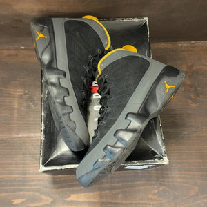 Jordan 9 Retro Dark Charcoal University Gold - Image 2