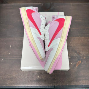 Jordan 1 Retro Low OG SP Travis Scott Sail Tropical Pink Size 7.5 (Pre-Owned) - back