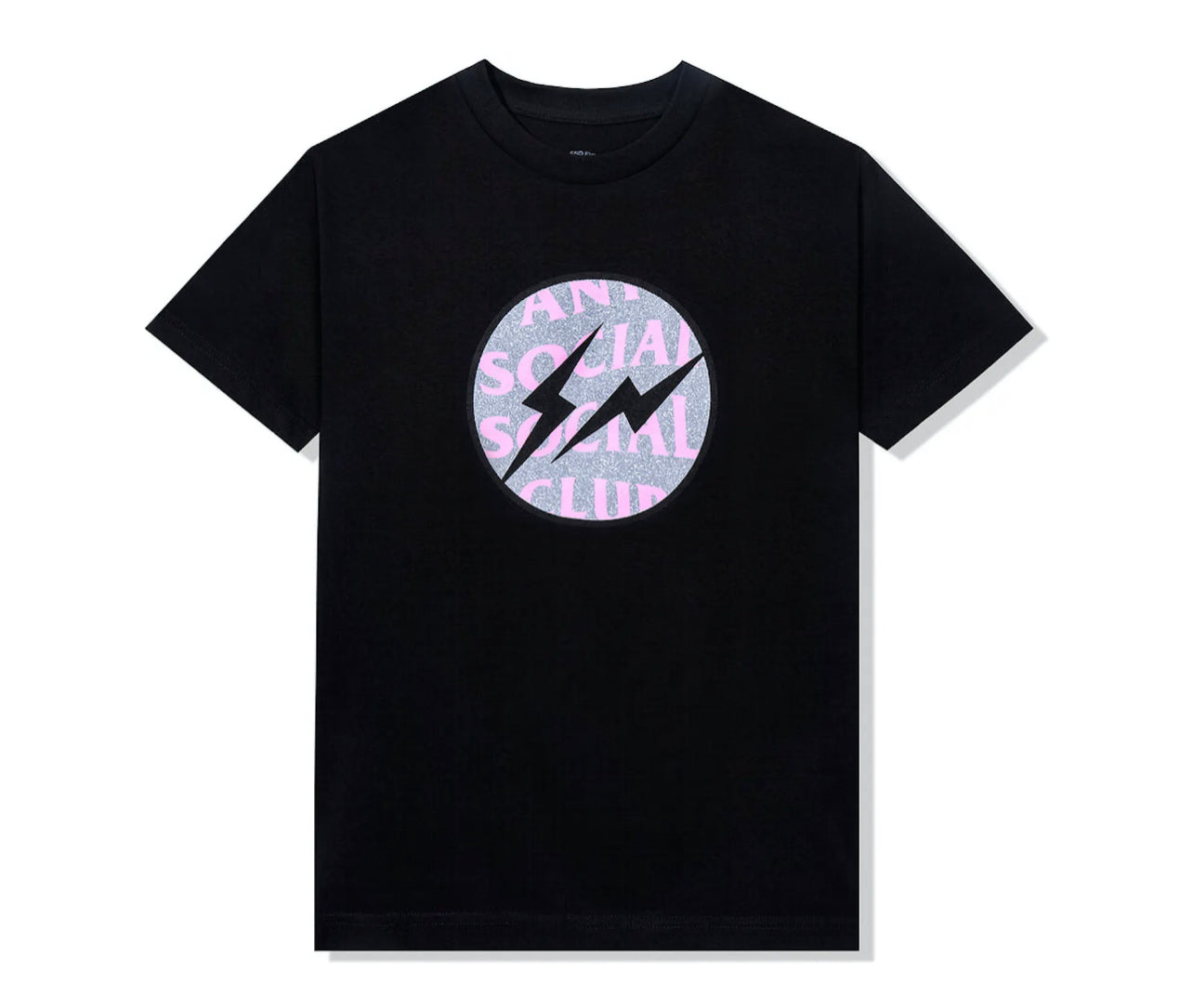 ASSC Anti Social Club x Fragment Interference Tee Black
