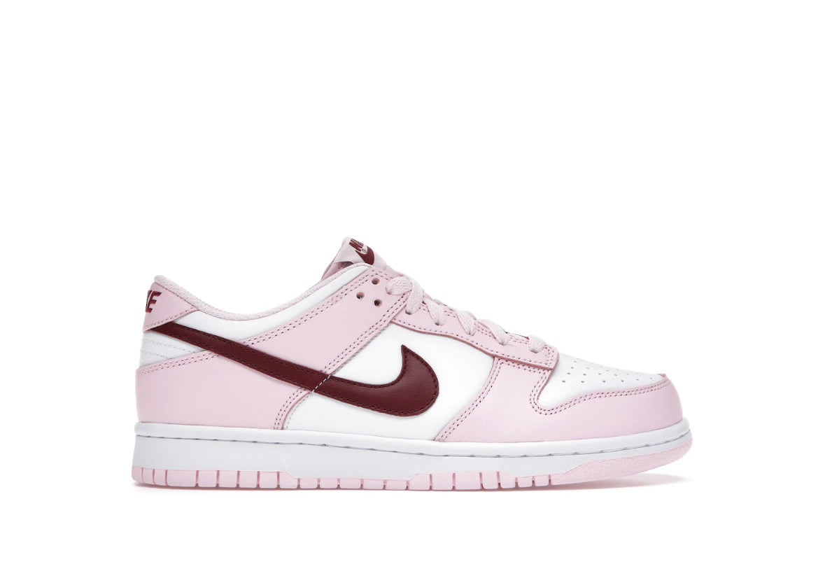 Pink Foam Red White Nike Dunk Low (GS)