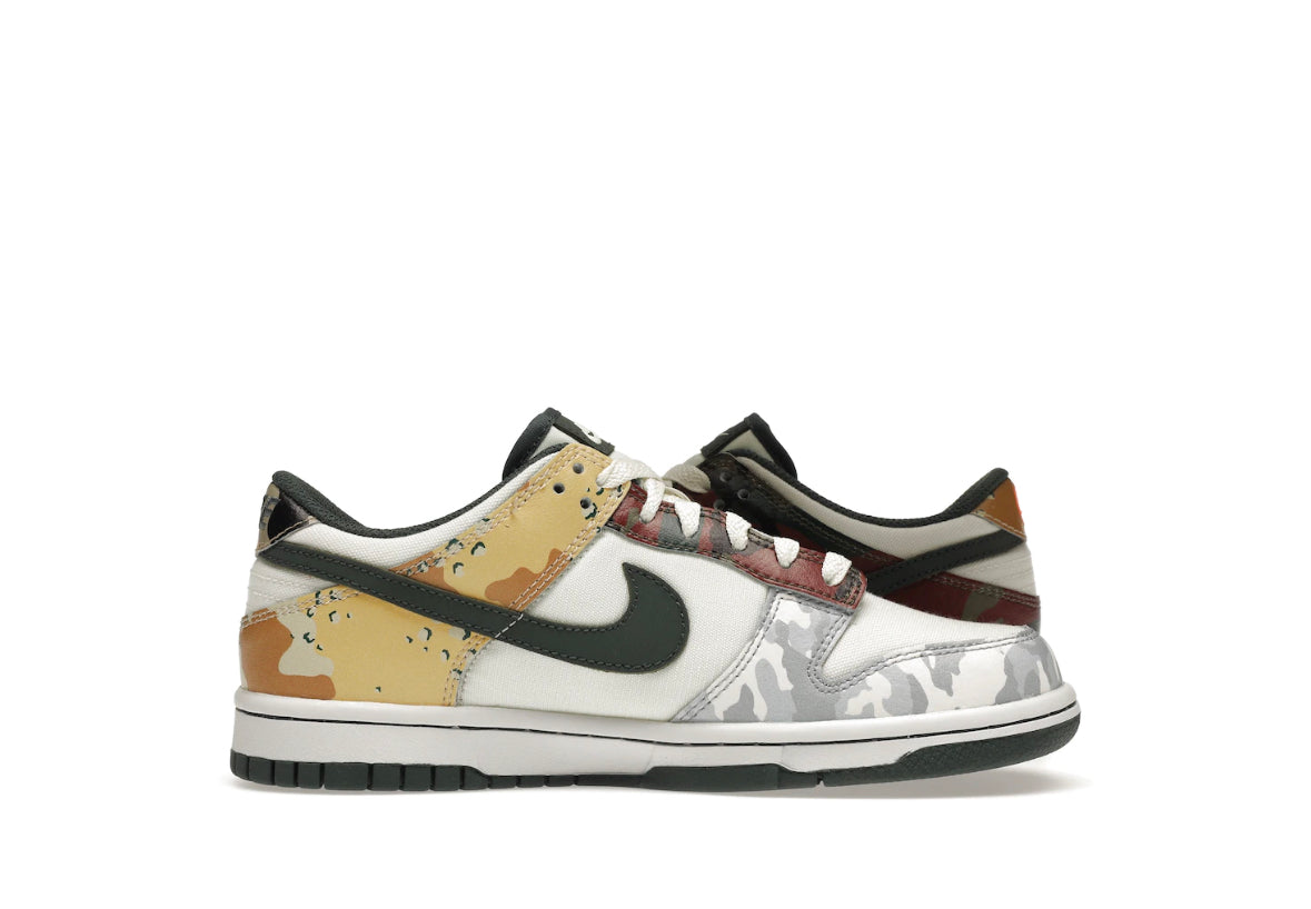Nike Dunk Low Sail Multi-Camo (GS)