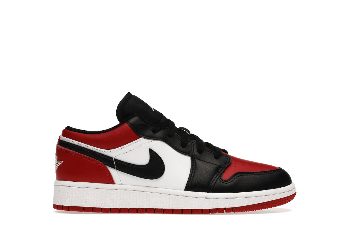 Bred Toe Jordan 1 Low (GS)