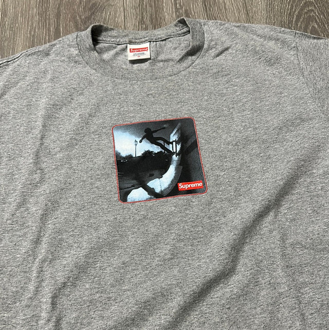Supreme Shadow Tee Ash Grey (Used)