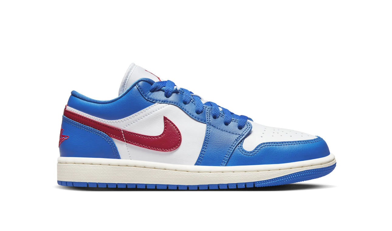 Sport Blue Red Jordan 1 Low (W)