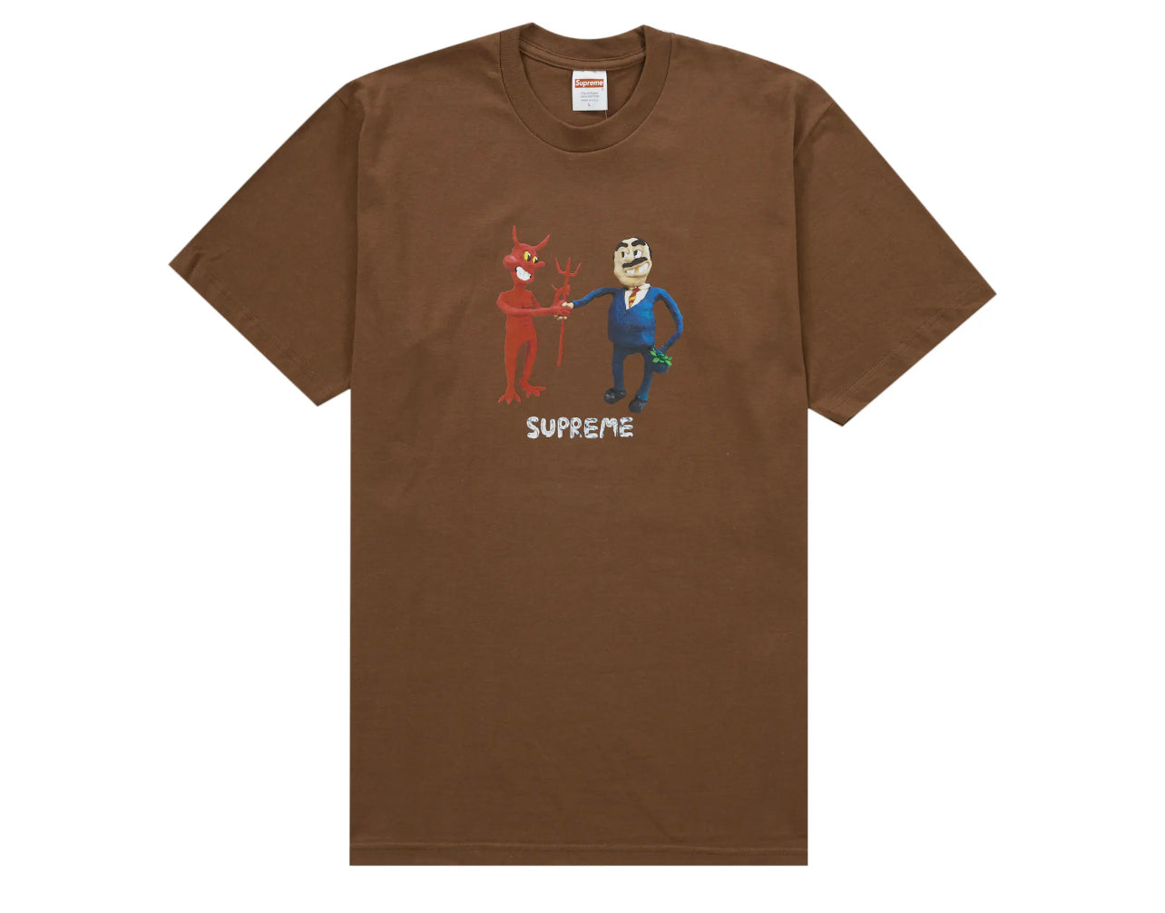 Supreme Business Tee Brown