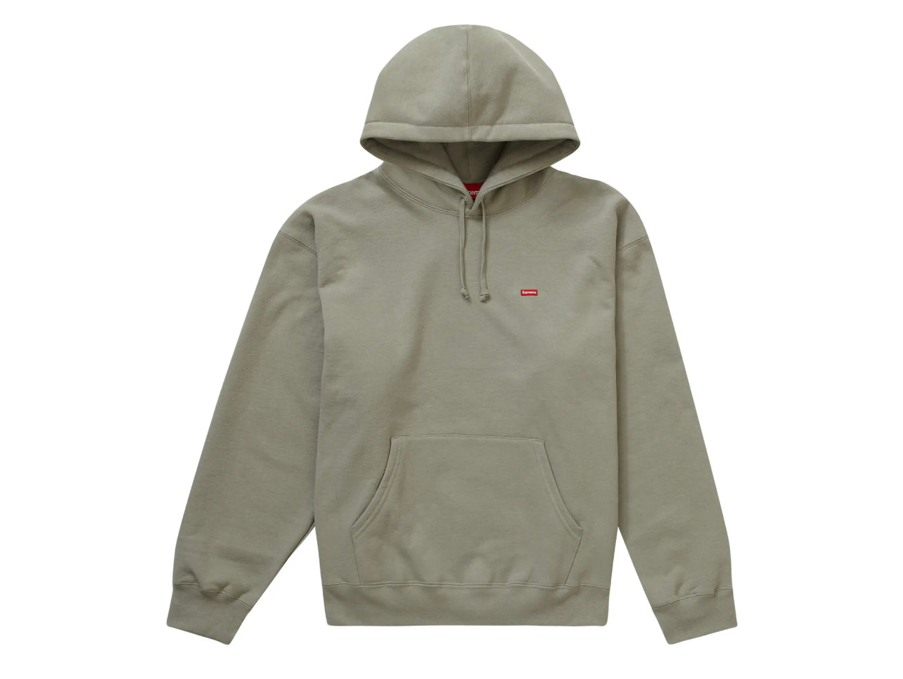 Supreme Small Box Logo Olive Hoodie Sweatshirt (SS23)