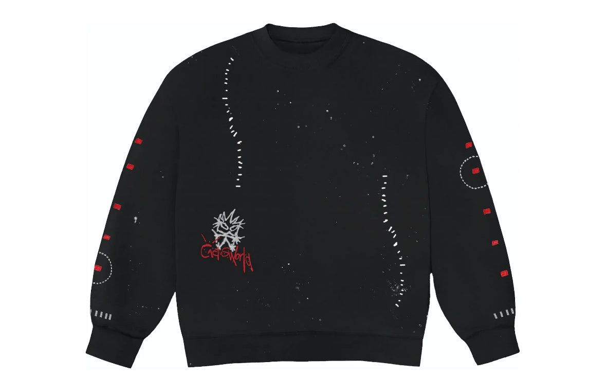 Travis Scott Stitched Crewneck