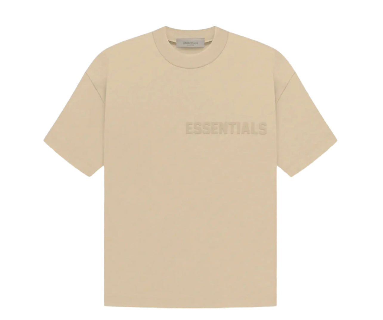 Essentials Sand SS Tee