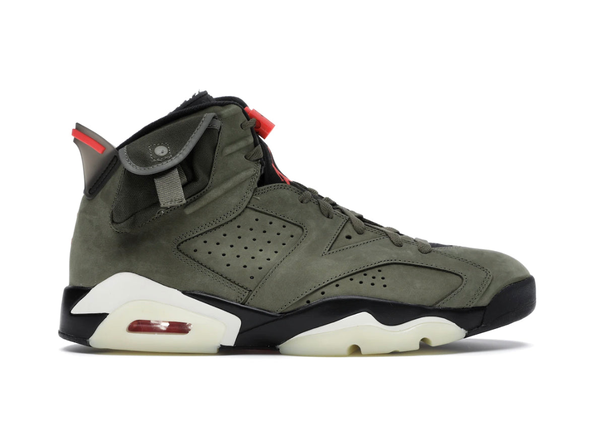 Travis Scott Jordan 6 Retro Olive