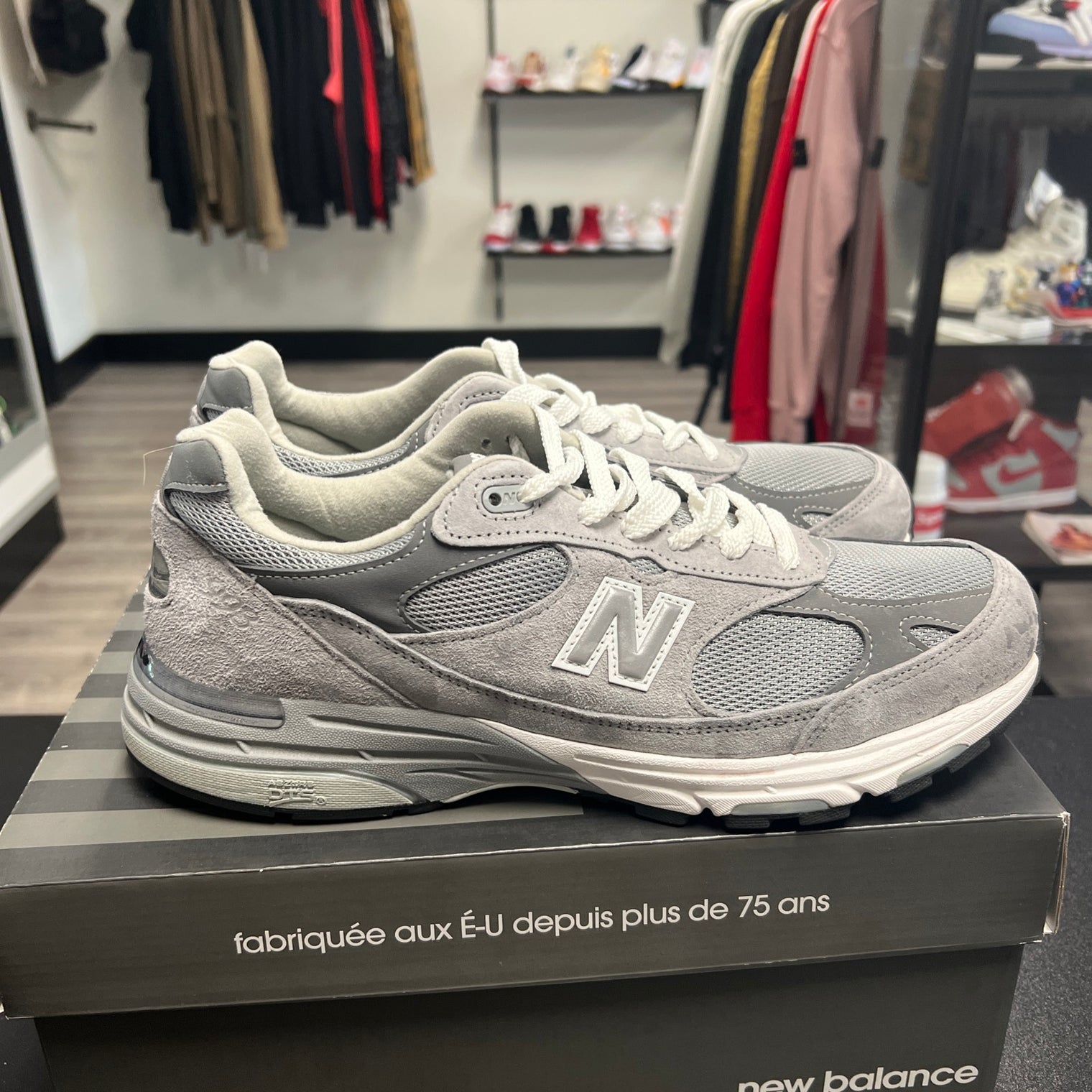 New Balance 993 Gray White (USED)