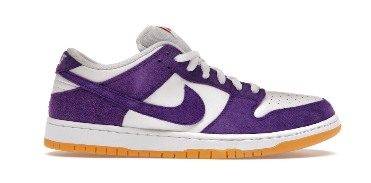 Court Purple SB Dunk Low Orange Label