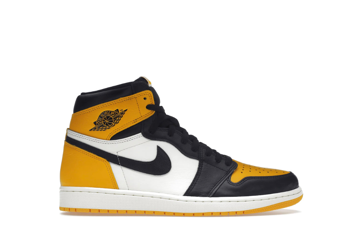 Taxi Yellow Toe Jordan 1 Retro High OG