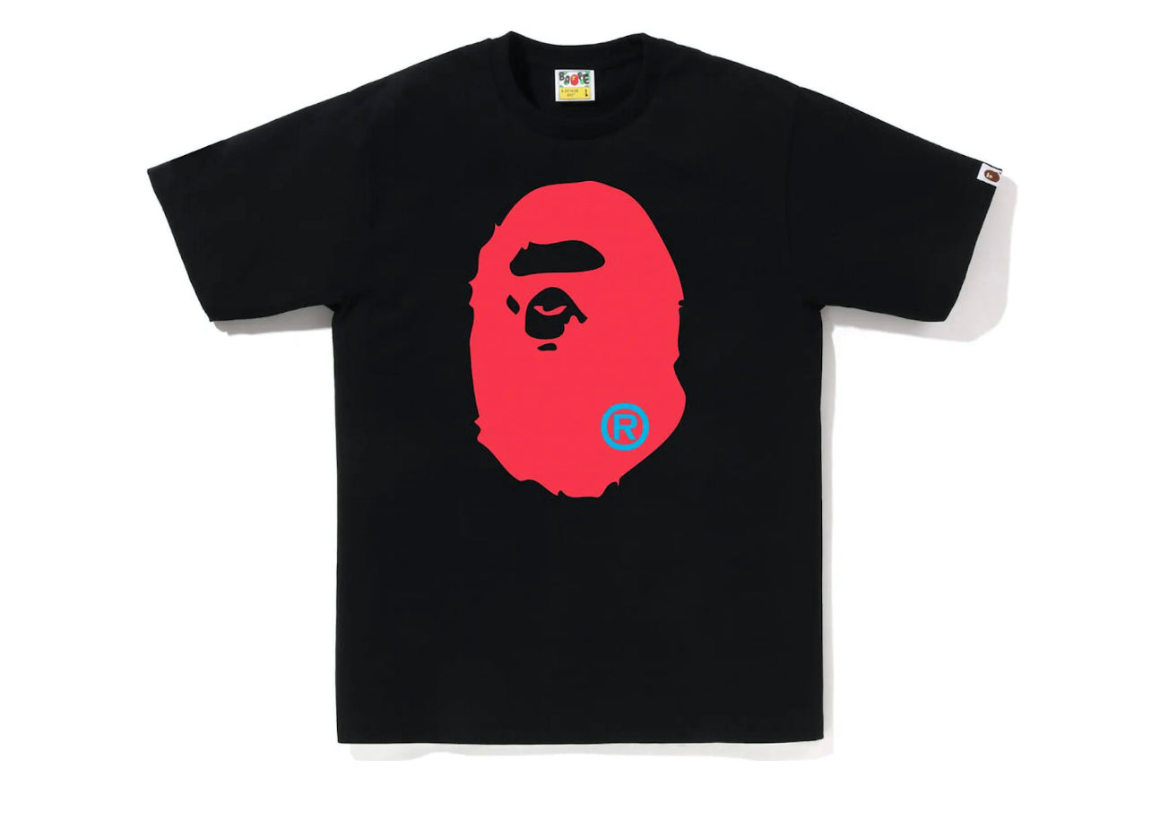 Bape A Bathing Ape Black Big Ape Head T-Shirt