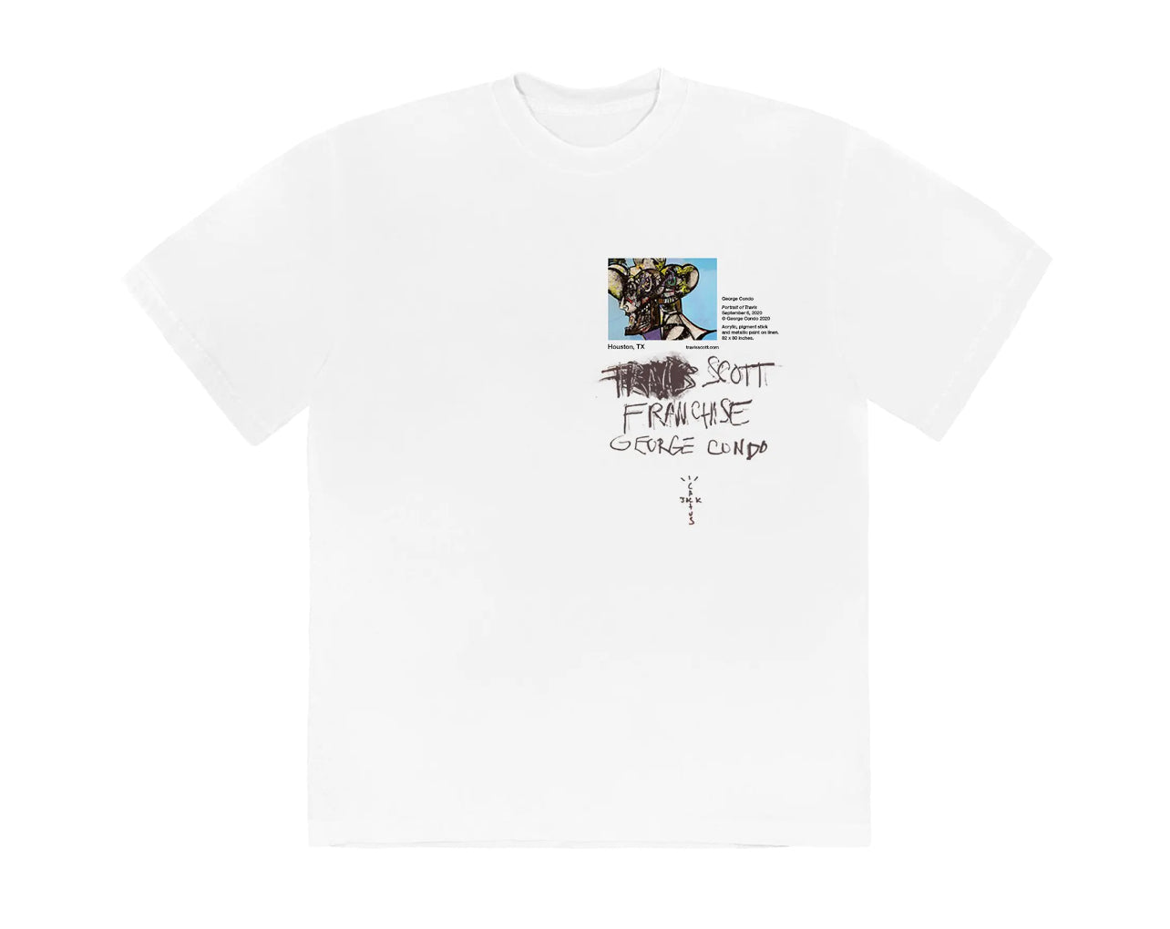 Travis Scott Portrait of Travis Tee