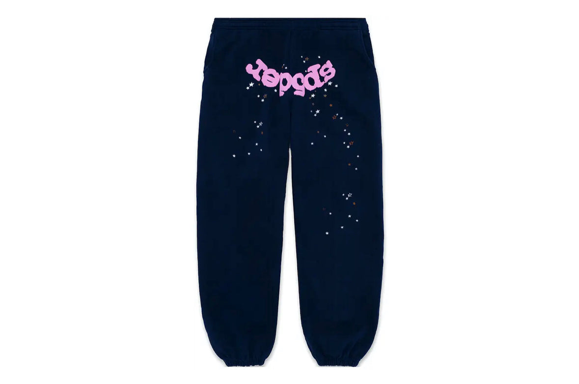 Sp5der Sweatpants Navy