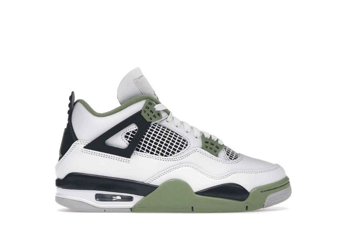 (W) Oil Green Seafoam Jordan 4