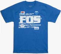 Virgil Abloh Blue FOS TEE