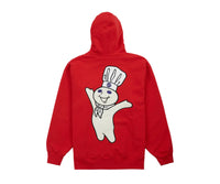 Supreme Doughboy Zip Up Hoodie Red