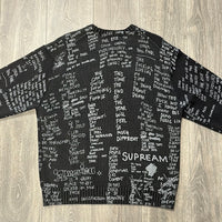 Supreme Gonz Crewneck Black (USED)
