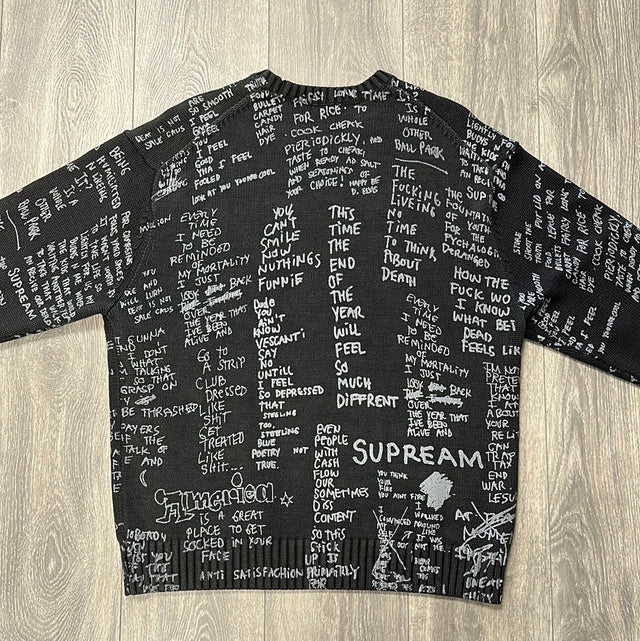 Supreme Gonz Crewneck Black (USED)