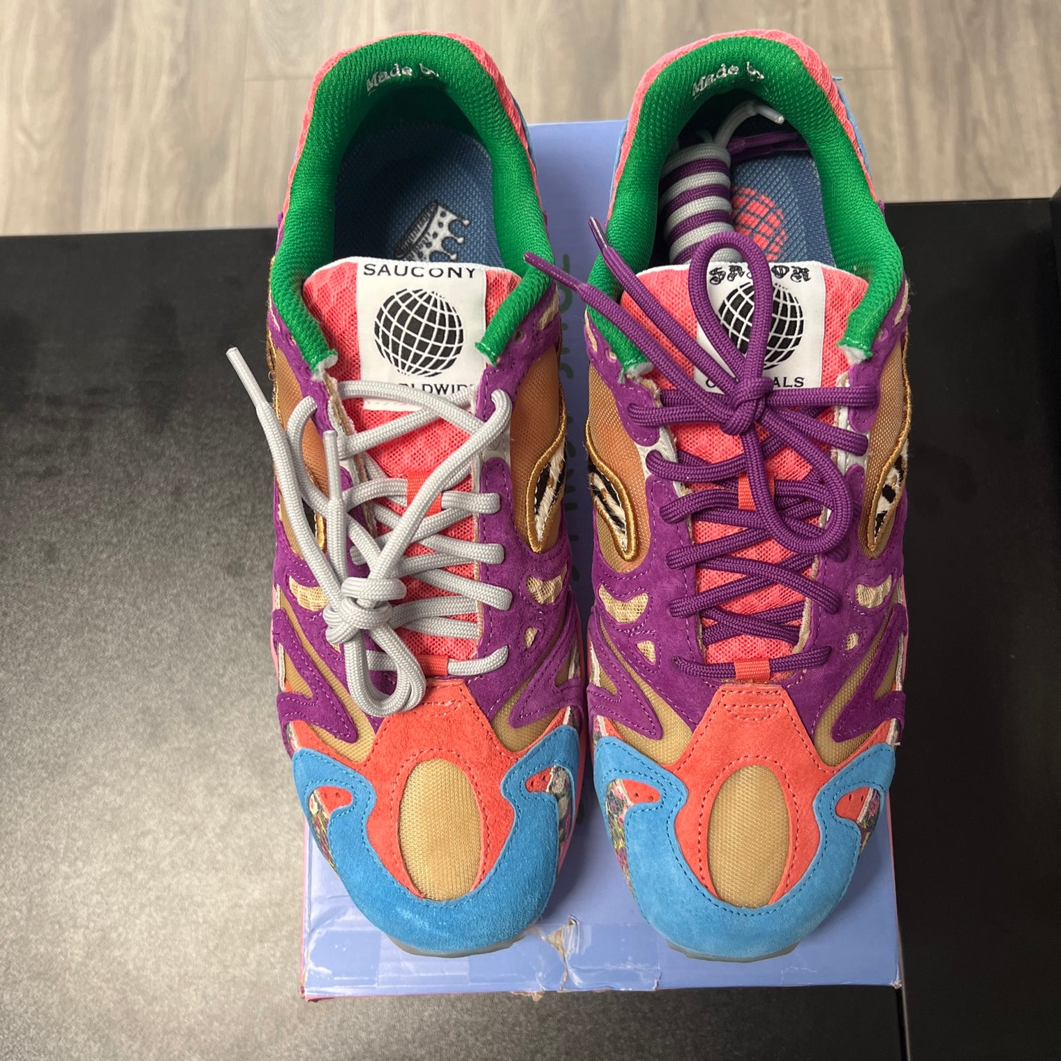 Saucony Grid Azure Jae Tips Remember Who Fronted
