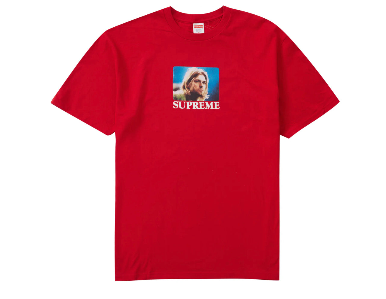 Kurt Cobain Supreme Tee Red