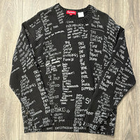 Supreme Gonz Crewneck Black (USED)
