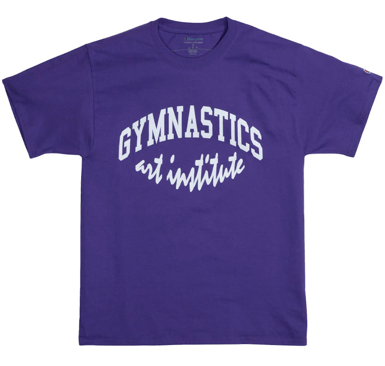 Virgil Abloh Purple Gymnastics Tee