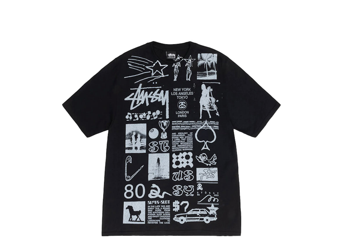 Stussy Sara Tee Black