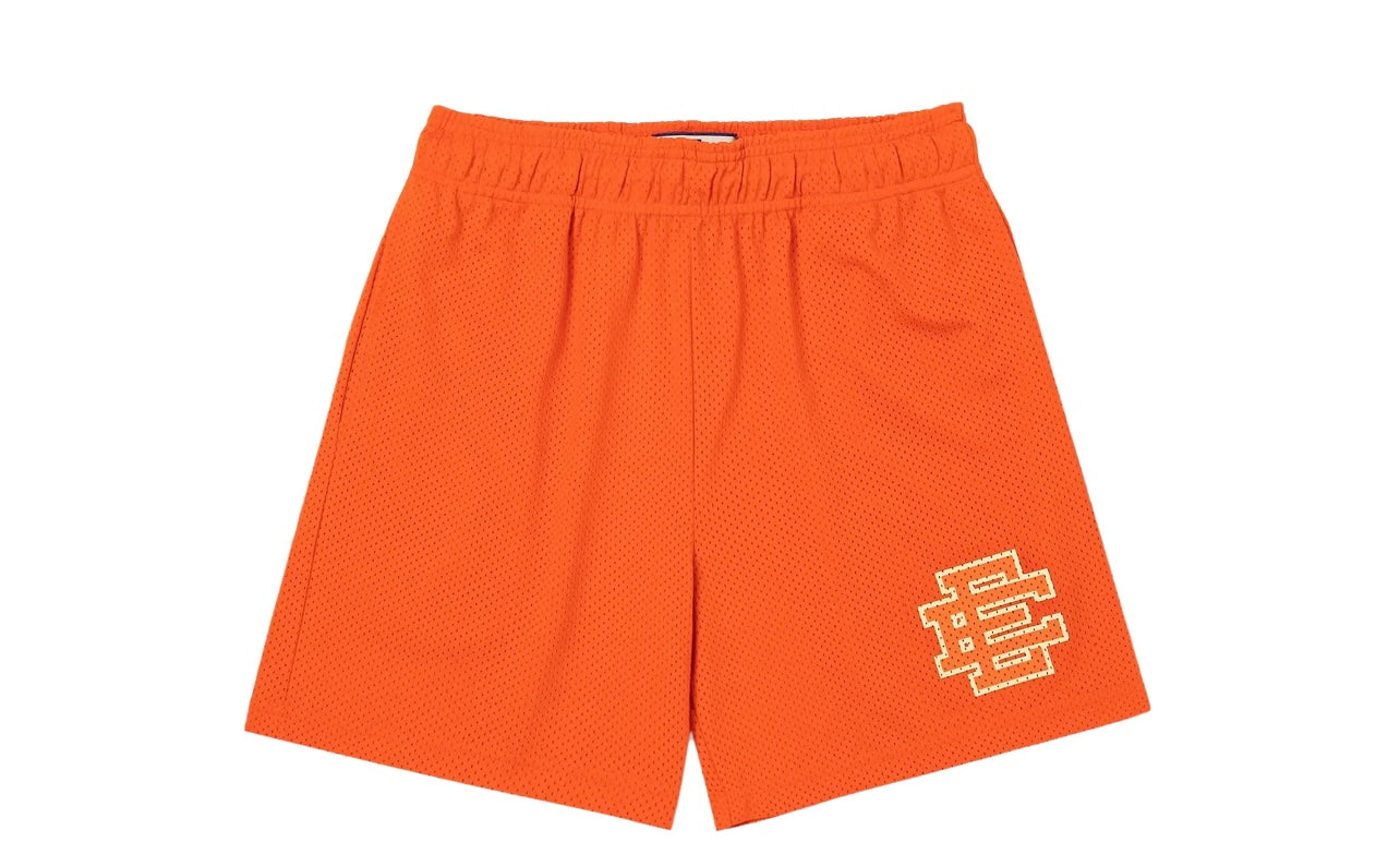 Eric Emmanuel Orange/Orange Tonal EE Basic Shorts