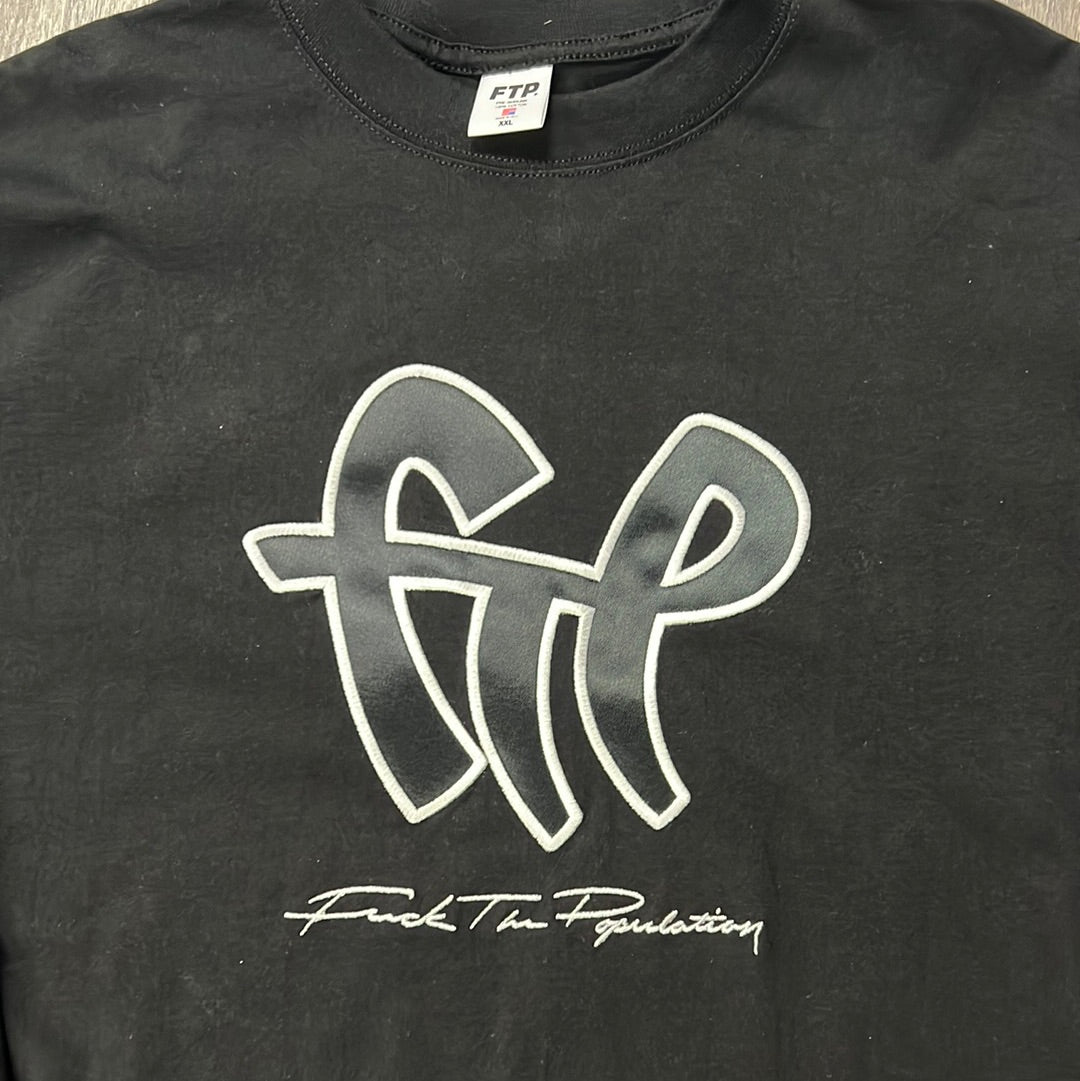 FTP F*** The Population Black L/S Tee