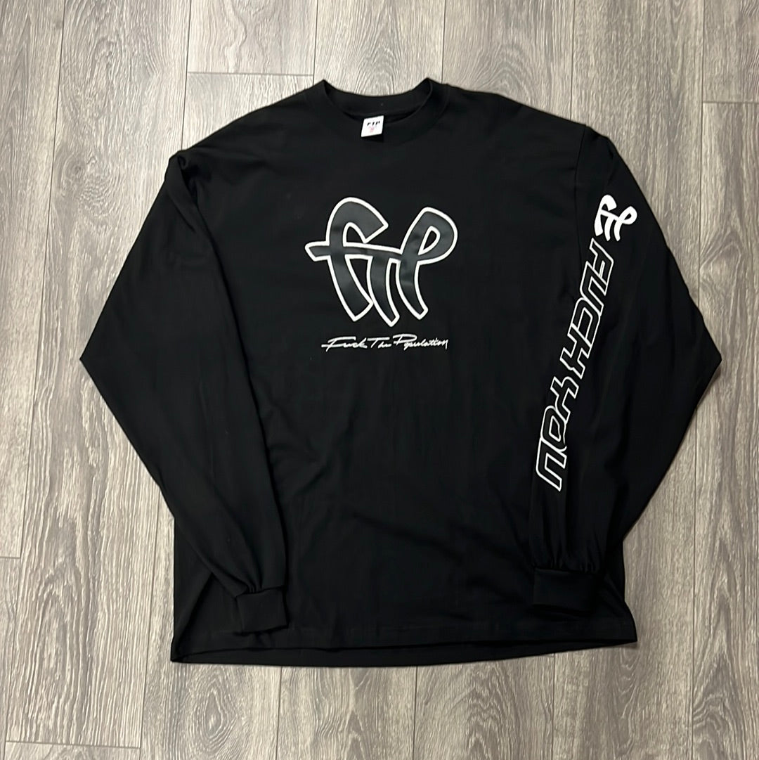 FTP F*** The Population Black L/S Tee