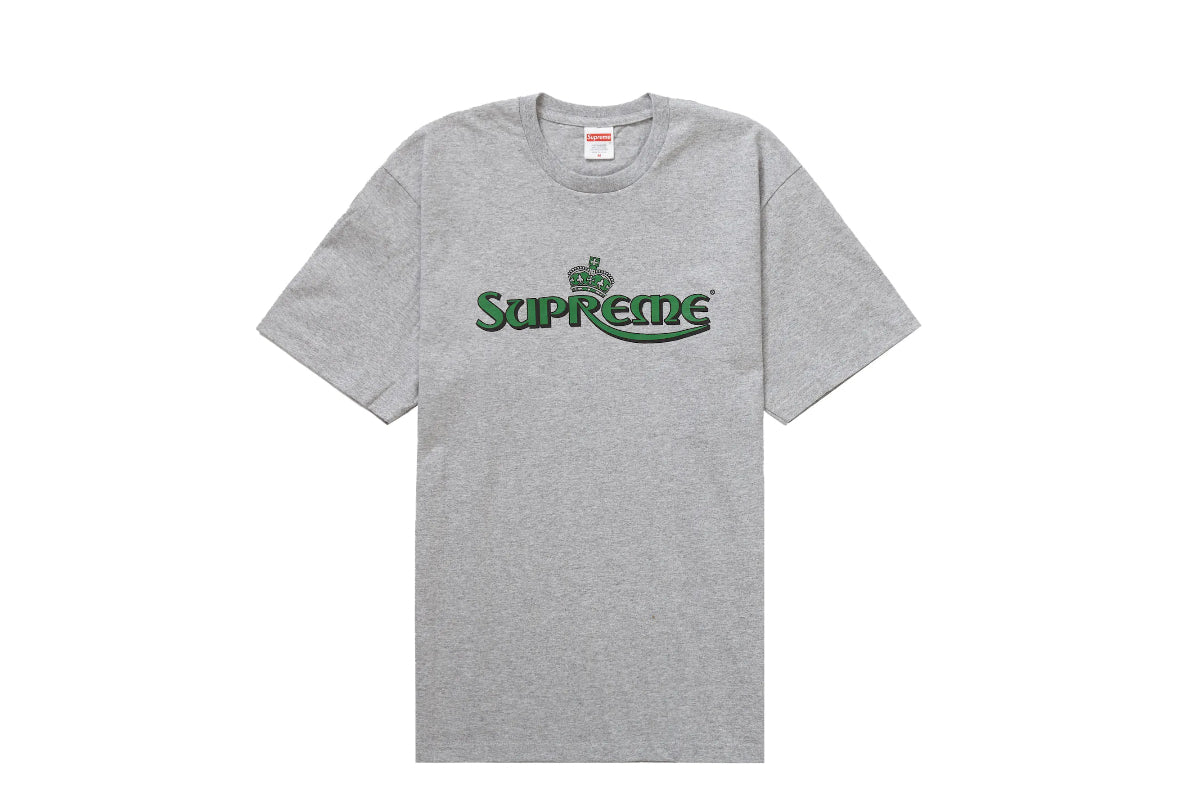 Supreme Crown Tee Heather Grey