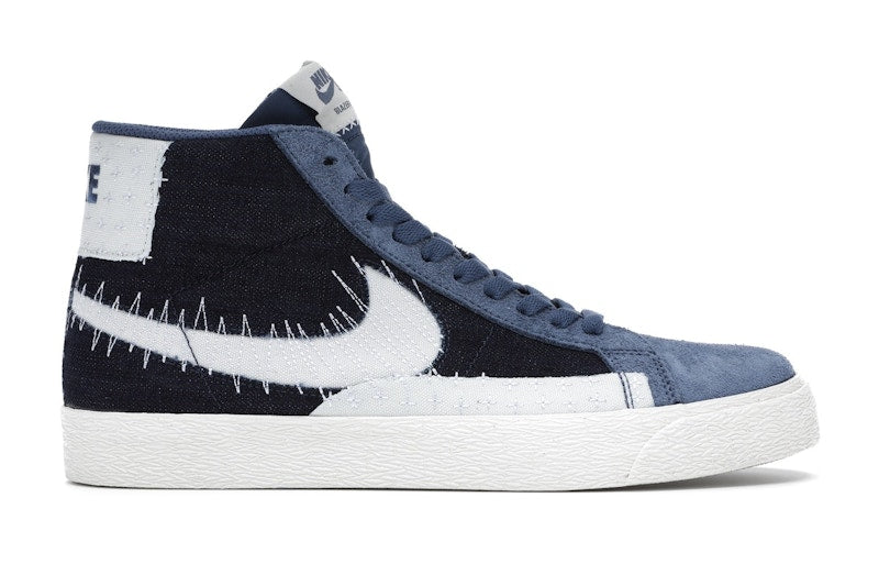 Nike SB Zoom Blazer Mid Sashiko Mystic Navy