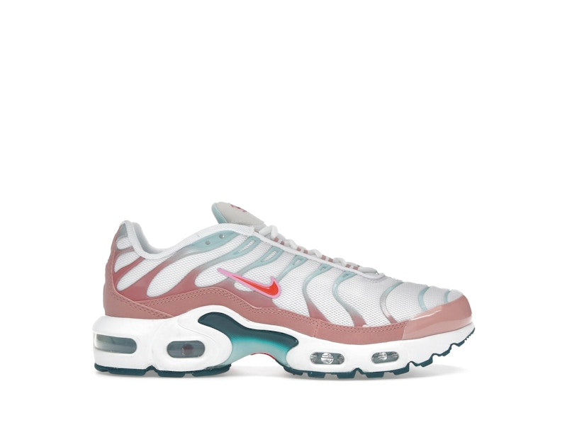 Nike Air Max Plus White Red Stardust Jade Ice Siren Red (GS)