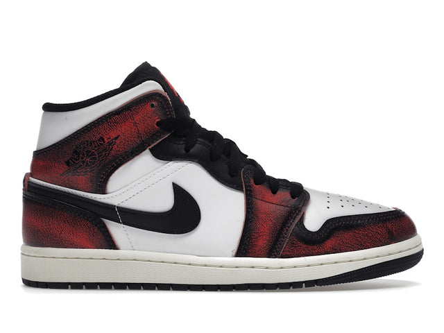 Jordan 1 Mid Wear-Away Chicago