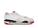 Jordan 4 RM White Black Neutral Grey Varsity Red (GS)