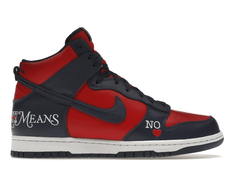 Nike SB Dunk High Supreme By Any Means Navy
